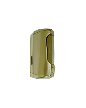 Maçarico Honest 2 chamas com furador, dourado – BCZ3018D