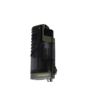 Maçarico Honest 3 chamas com furador, preto – BCZ3023PT