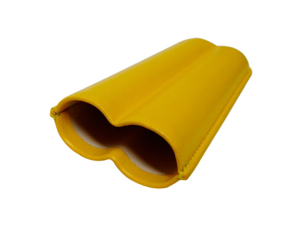 Porta charuto Cohiba para 2 charutos preta/amarela - Imagem 4