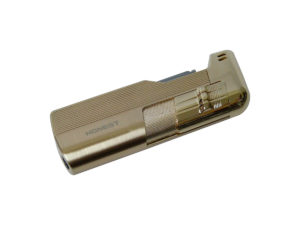 Isqueiro Honest 1 chama para cachimbo com canivete dourado BCZ1002D