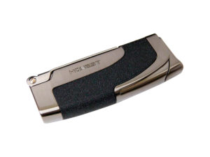 Maçarico Honest com 1 chama e furador preto BCZ107P
