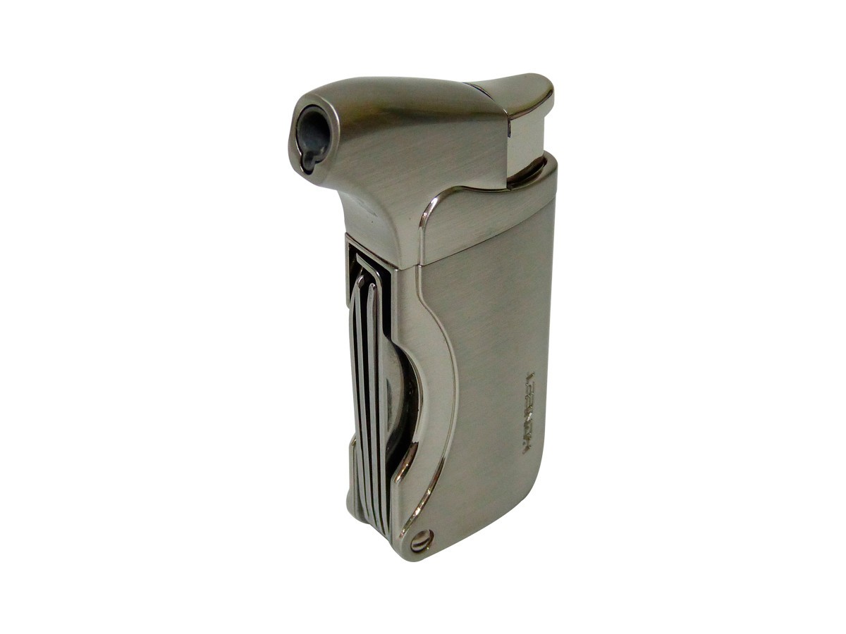 Isqueiro Honest 1 chama para cachimbo prata BCZ241P - Imagem 4