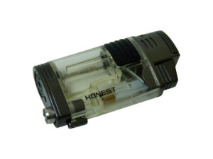 Maçarico Honest 2 chamas transparente BCZ3035T