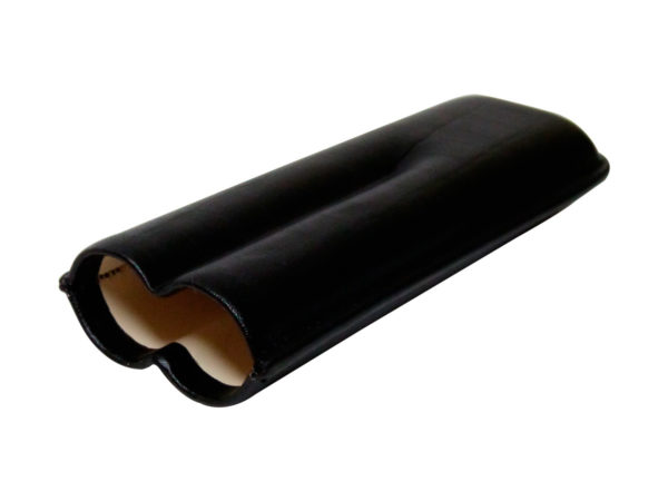 Porta charuto Cohiba para 2 e cortador preto - Imagem 4
