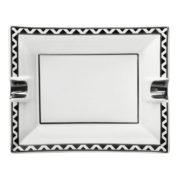 Cinzeiro de cerâmica Nerone Chevron - Imagem 3