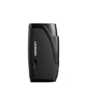 Maçarico Honest 2 chamas com visor, preto – BCZ171PT