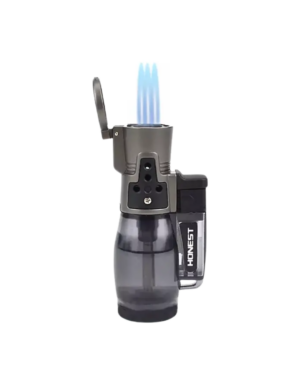 Maçarico Honest 3 chamas, preto – BCZ725PT