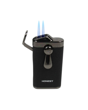 Maçarico Honest 2 chamas, preto – BCZ802PT
