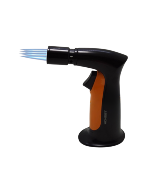 Maçarico Honest de Mesa 4 chamas, Preto e Laranja – BCZ3003PL