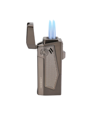 Maçarico Honest 4 chamas com furador, grafite – BCZ769G