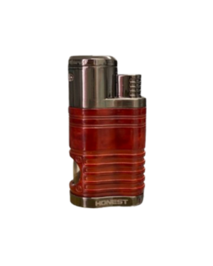 Maçarico Honest 4 chamas com furador, marrom – BCZ345M